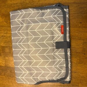Skip Hop Chevron Patterned Changing Pad